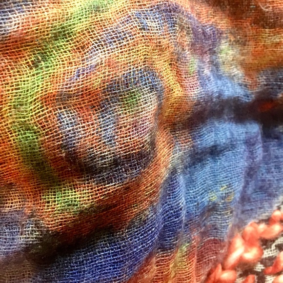 Gorgeous Free People Wrap Scarf multicolored one size - Picture 4 of 14